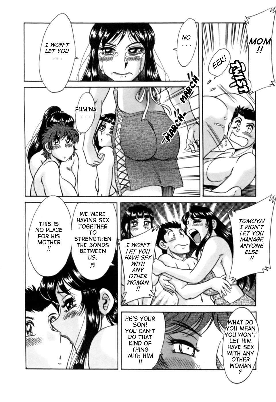 Hentai Manga Comic-My Mom, The Sexy Idol 2-Read-177
